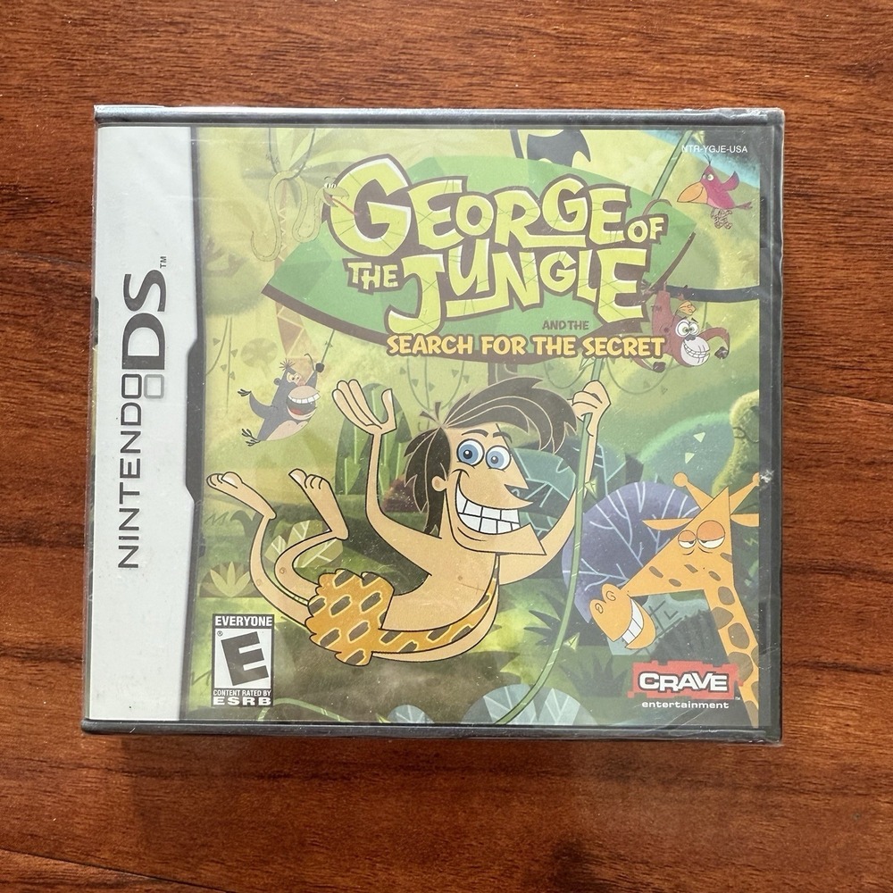 George of the Jungle and the Search for the Secret Nintendo DS BRAND NEW SEALED